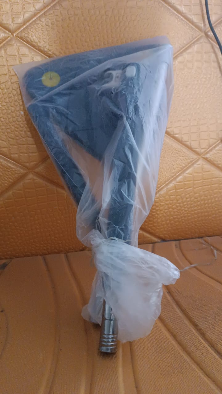 Long handle cleaning mop reaching high ceiling and window corners