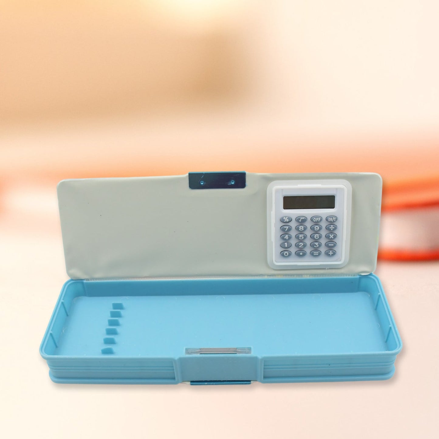 Durable BPA-free plastic school pencil box for boys and girls