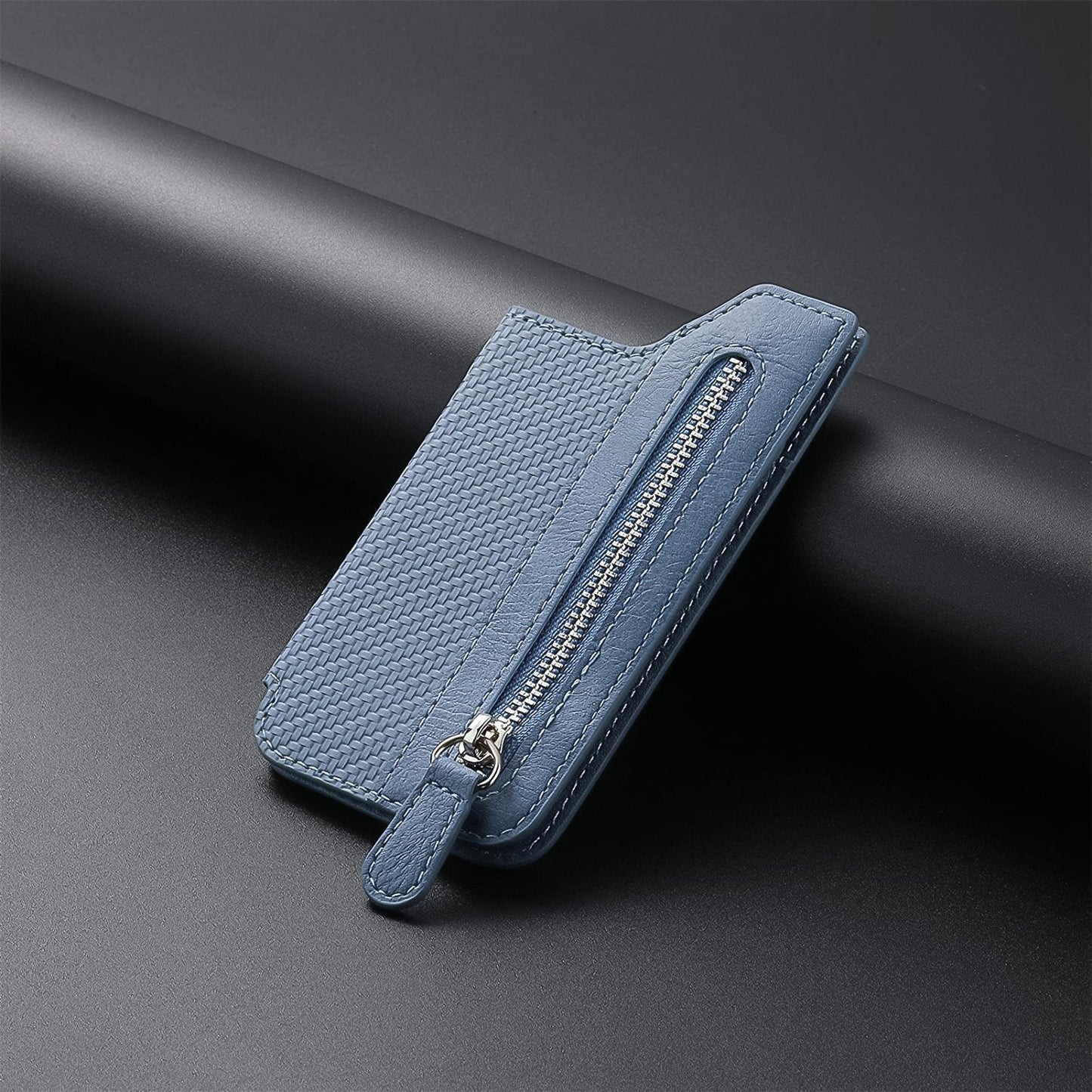 Compact adhesive phone card wallet with stand and magnet