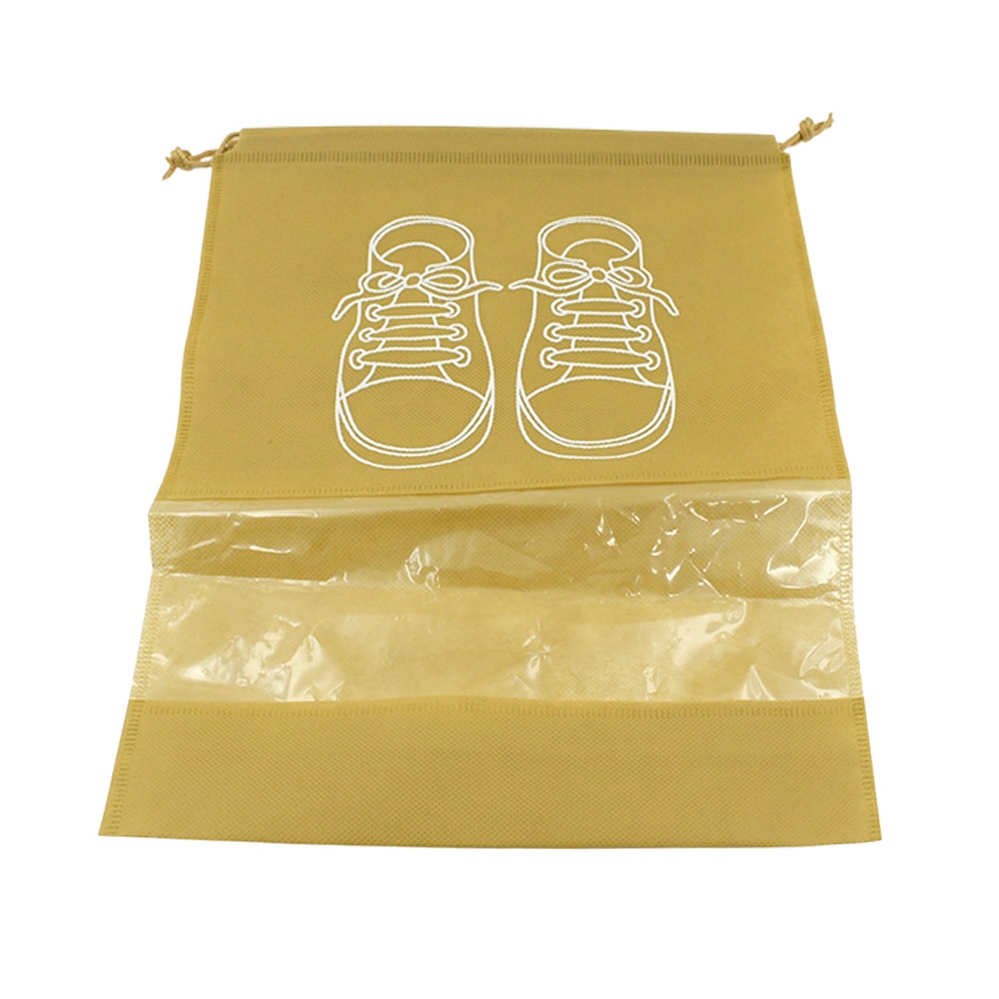 Closet organizer shoe bag in compact design, easy hanging in wardrobe or suitcase for organized packing