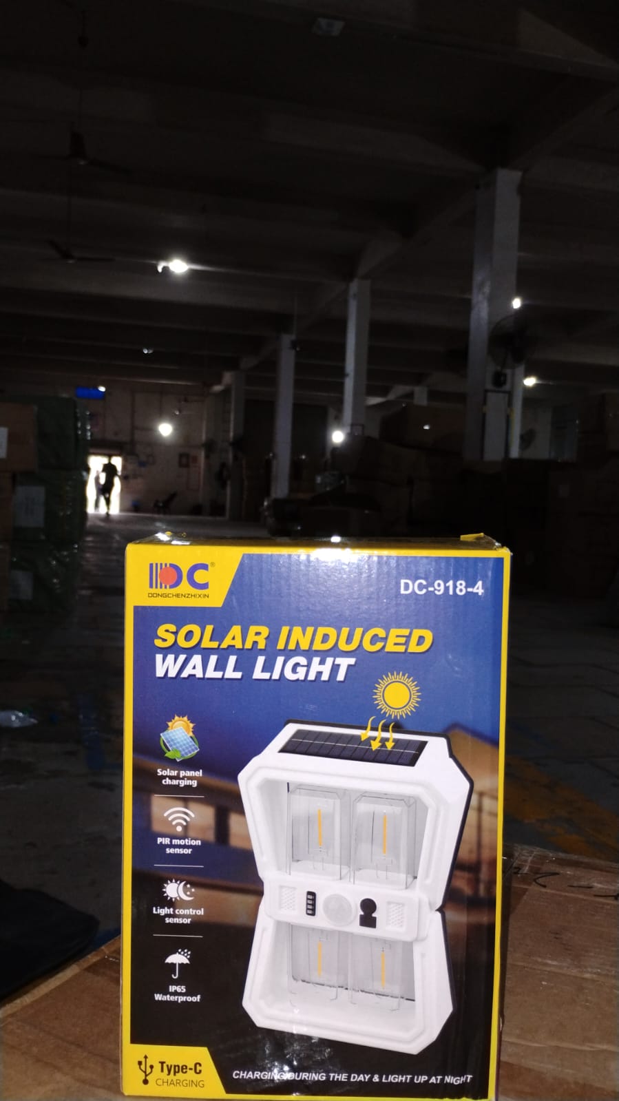 Vintage style solar lantern outdoor wall rechargeable battery