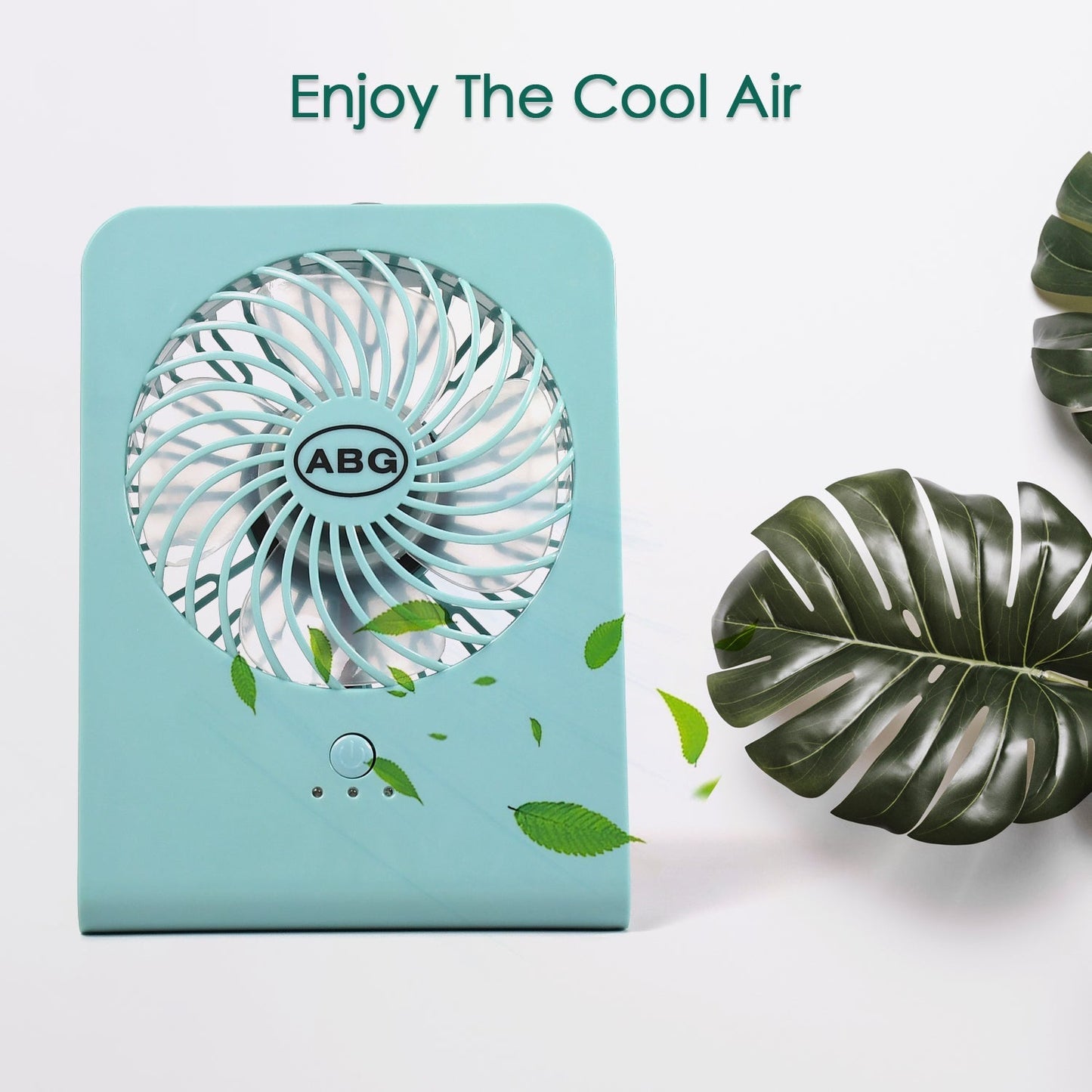 USB powered portable big desk fan for office and home