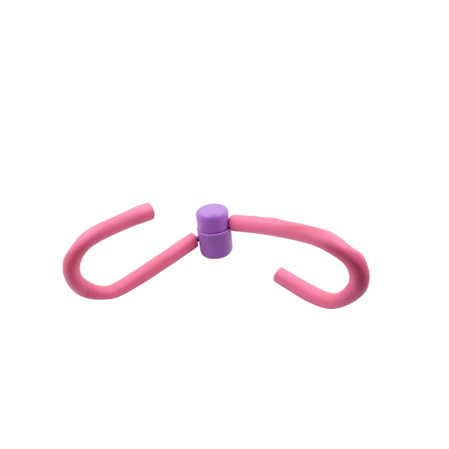 Compact thigh toner fitness equipment with resistance spring