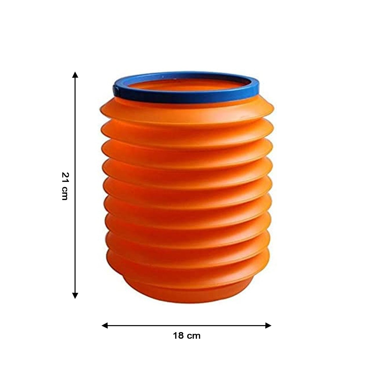 Food grade foldable bucket for kitchen and car use