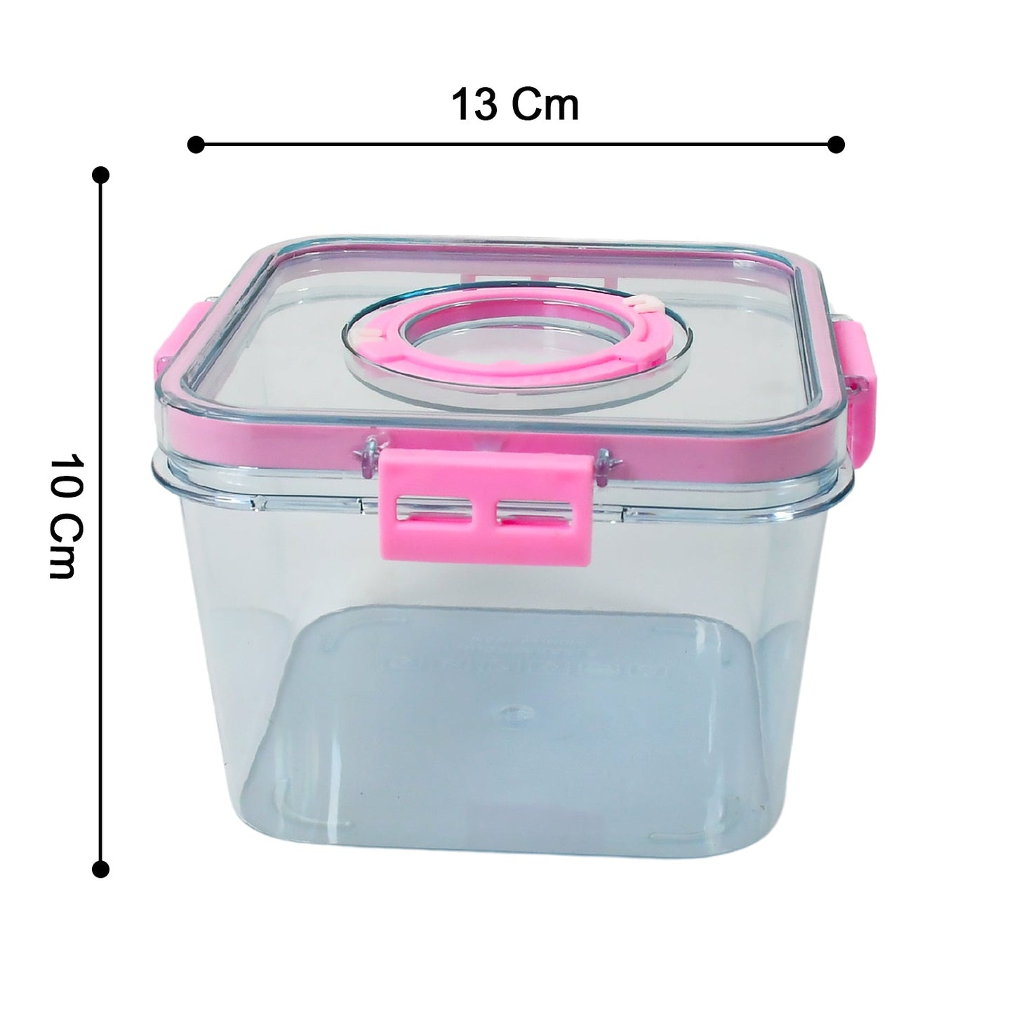 Dimensions of Washable storage box with lid for storing fruits and dry items