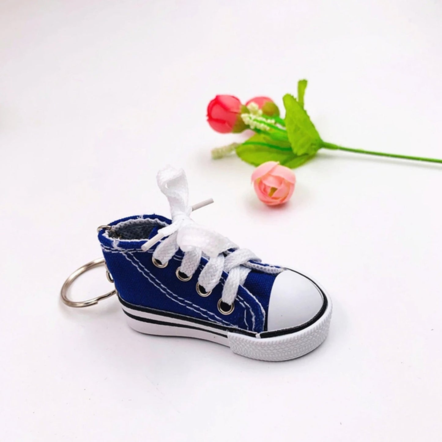 Running Shoe Keychain, Fun and stylish mini shoe keychain colorful design