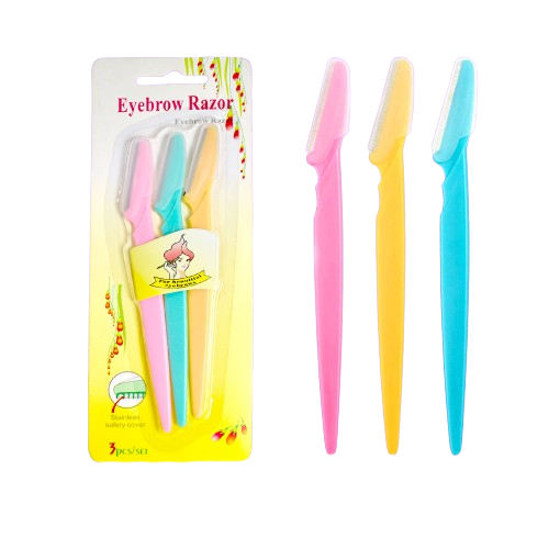 Grooming razor with cover for sensitive skin safe trimming