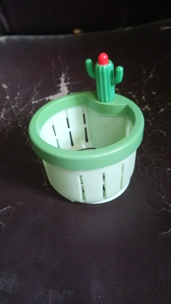 Sink drain food waste separator with press dumping