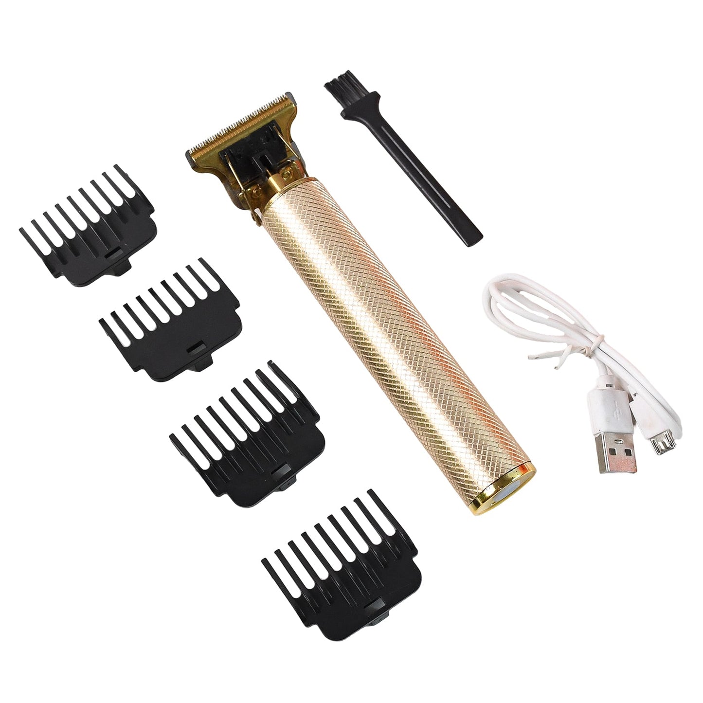 Beard and hairstyle trimmer for men with durable construction and precision control at home or while traveling