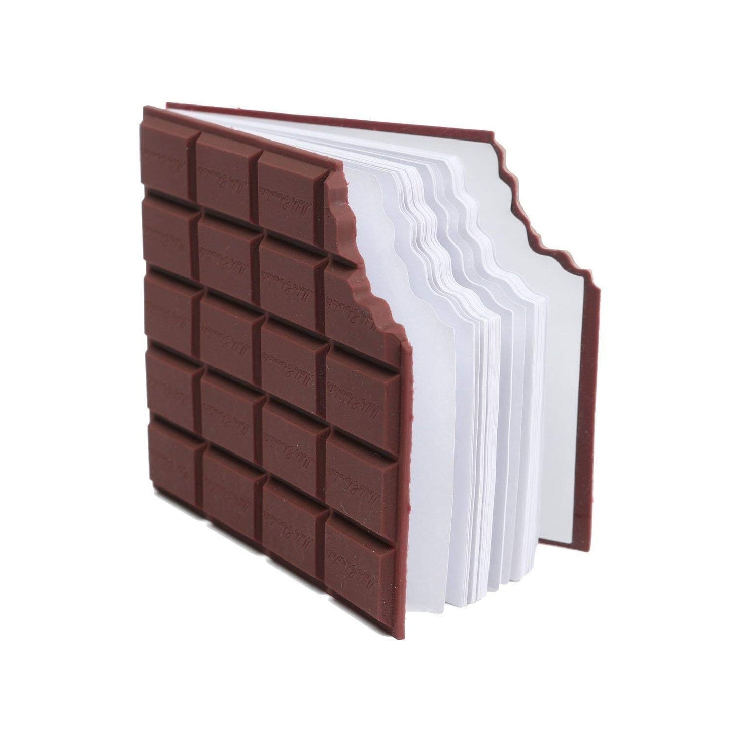 80-page plain notebook with chocolate scent and fun design