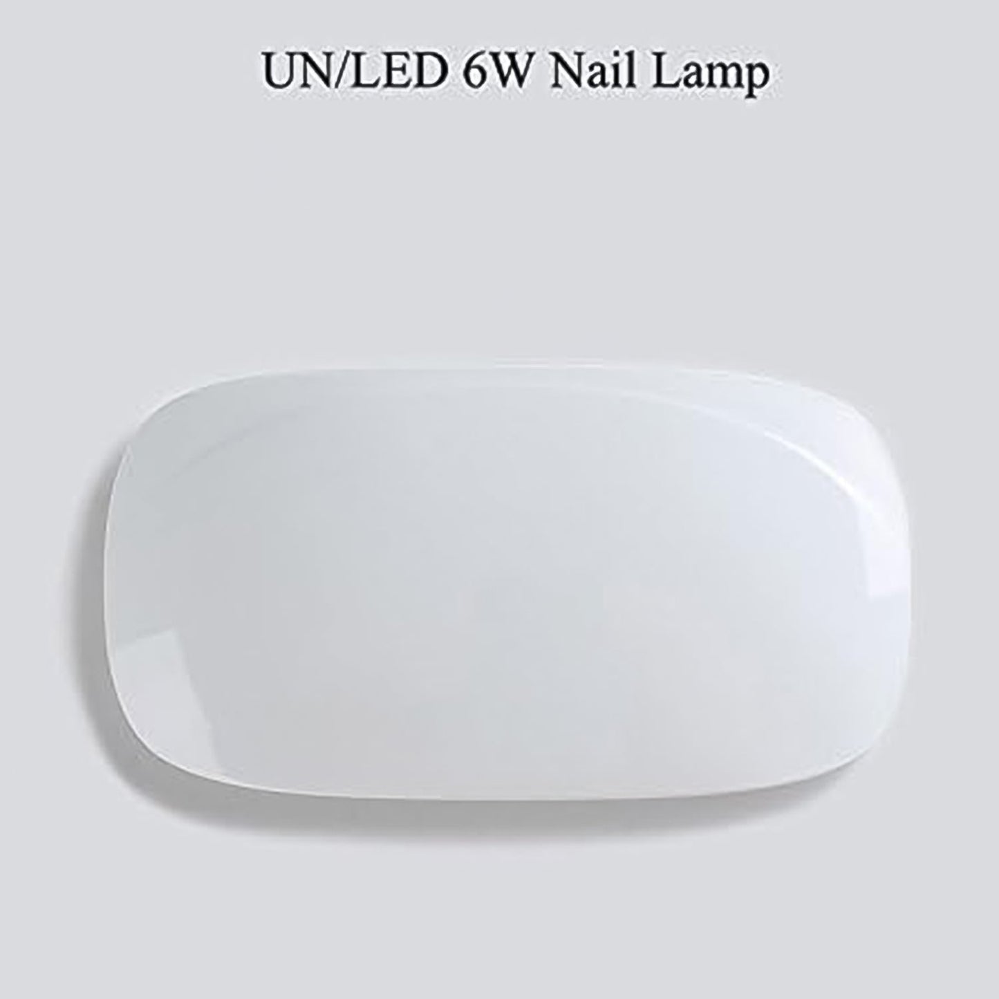 MelodySusie Portable Nail Dryer, Compact gel nail curing lamp with white LED lights safe for skin