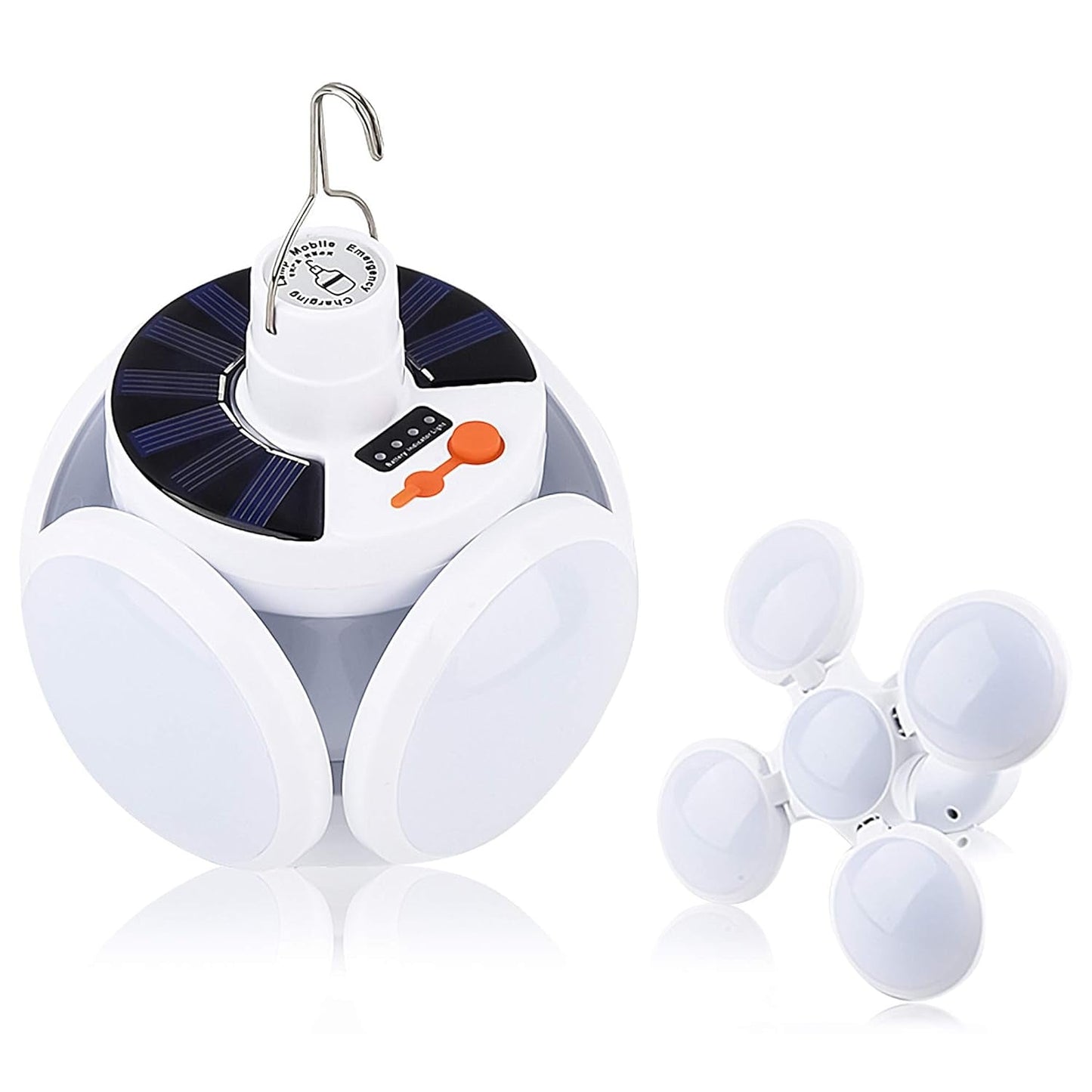 Emergency LED light bulb with multi-mode control
