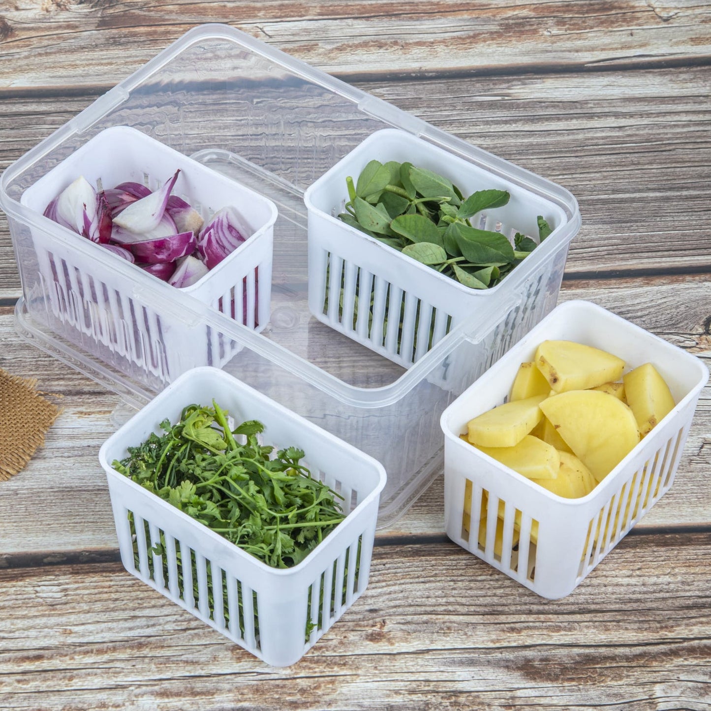 Freezer safe food container with breathable design