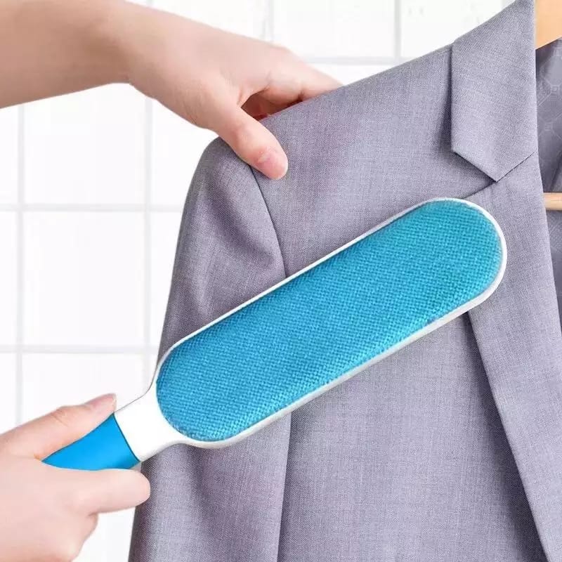 Self-cleaning double-sided pet fur remover, pet hair remover, double sided fur brush, cat hair cleaner, dog fur remover brush, reusable pet hair brush, pet hair cleaner for couch, car seat hair remover