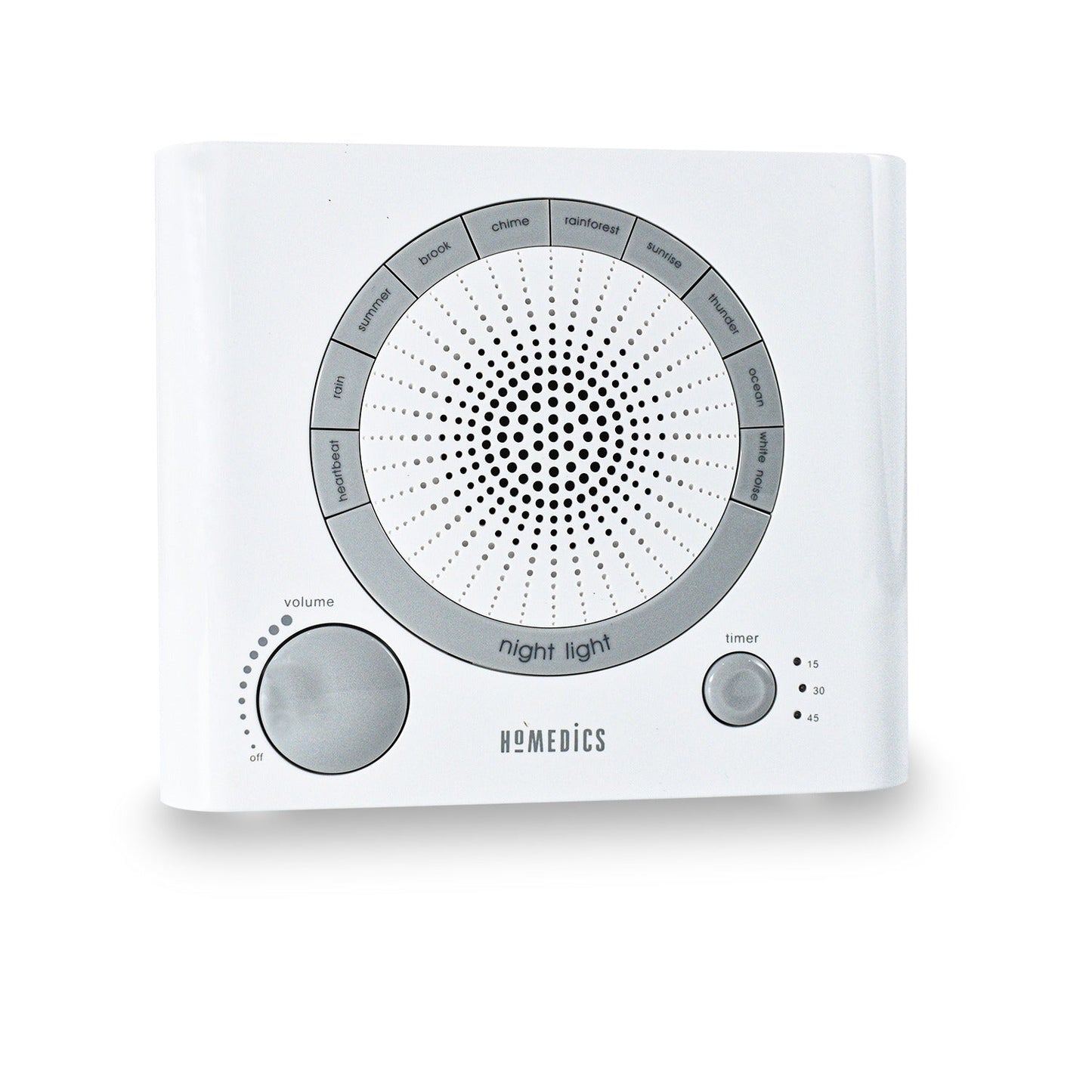 Sleep therapy machine with 8 high-fidelity sounds, includes auto-off timer. sleep sound machine, white noise machine, natural sound therapy, baby sleep aid, anxiety relief device, sleep timer device, stress relief machine