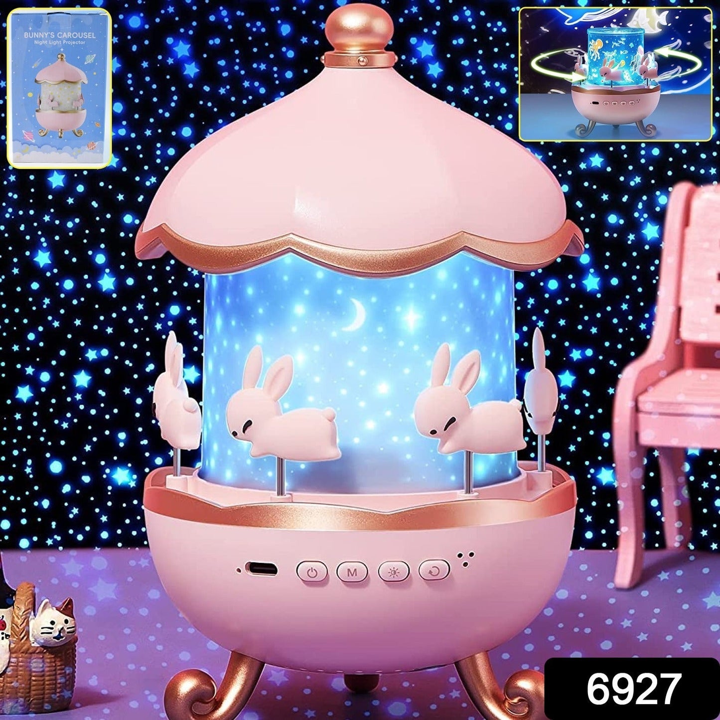 starry sky projector night lamp for babies and children,