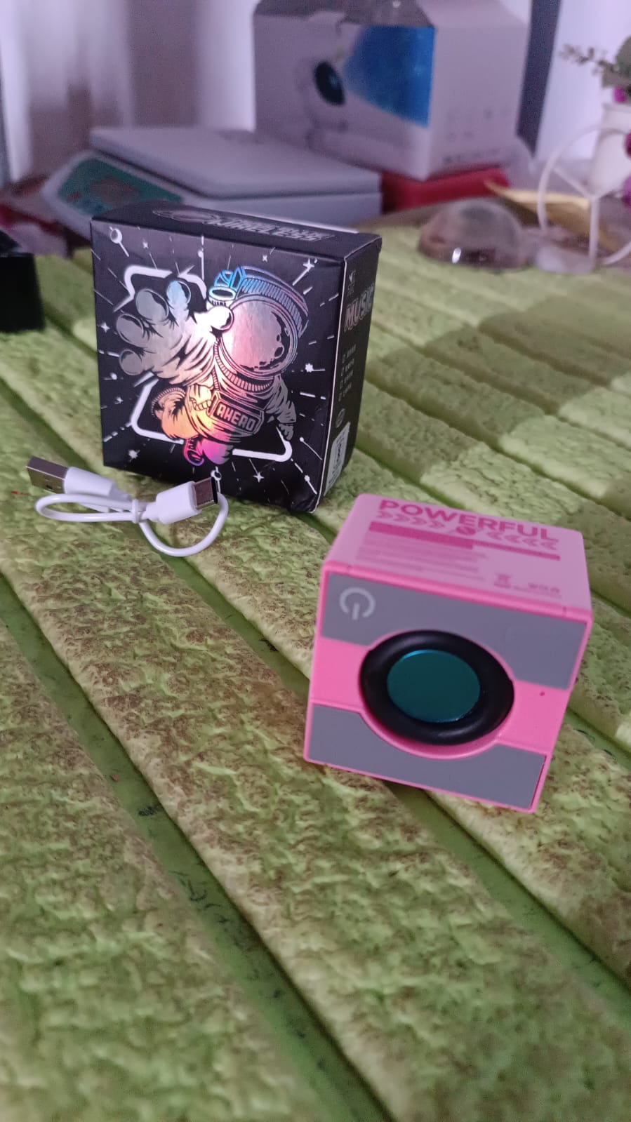 budget bluetooth speaker, HD sound mini speaker, portable speaker for home and outdoors, compact audio device