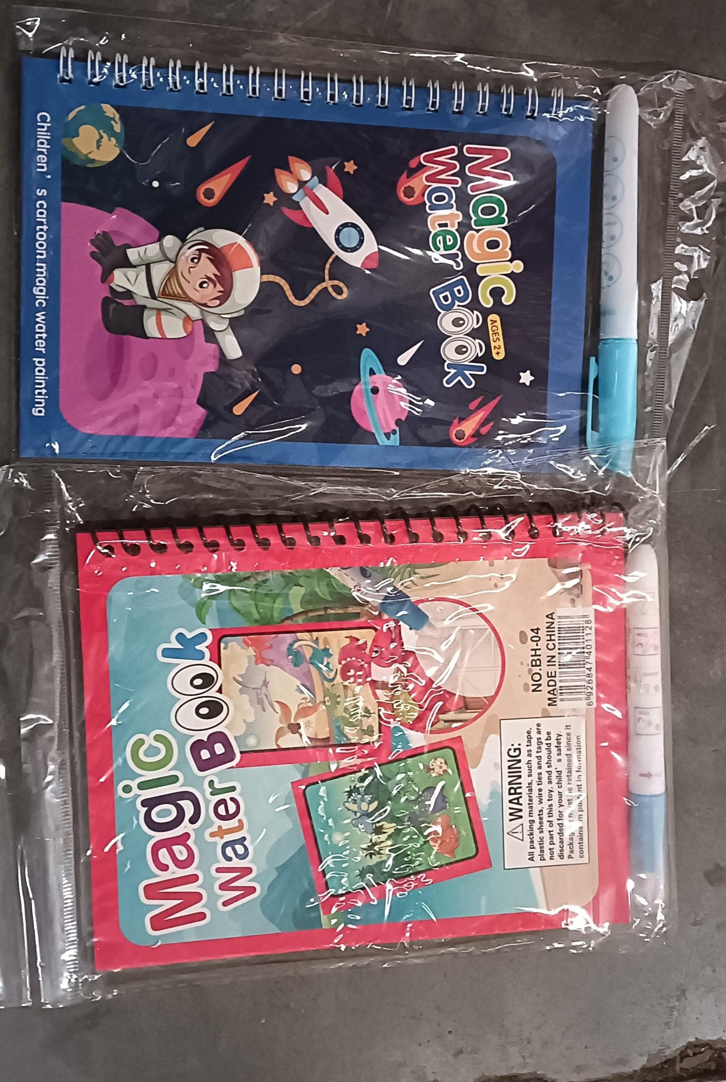 magic water coloring book, kids doodle board, reusable painting book, water pen coloring, travel toy for toddlers, mess-free drawing book