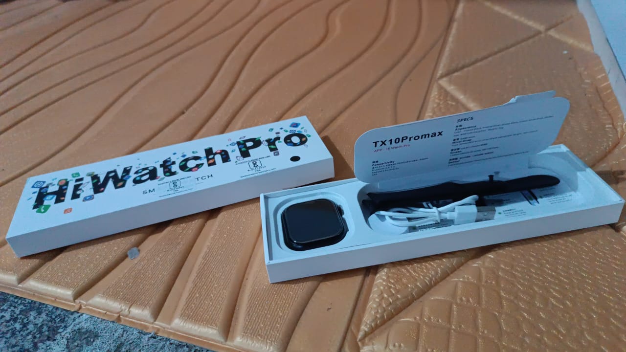 premium TX10 smartwatch with fast charging, smartwatch with sports mode and full-screen view