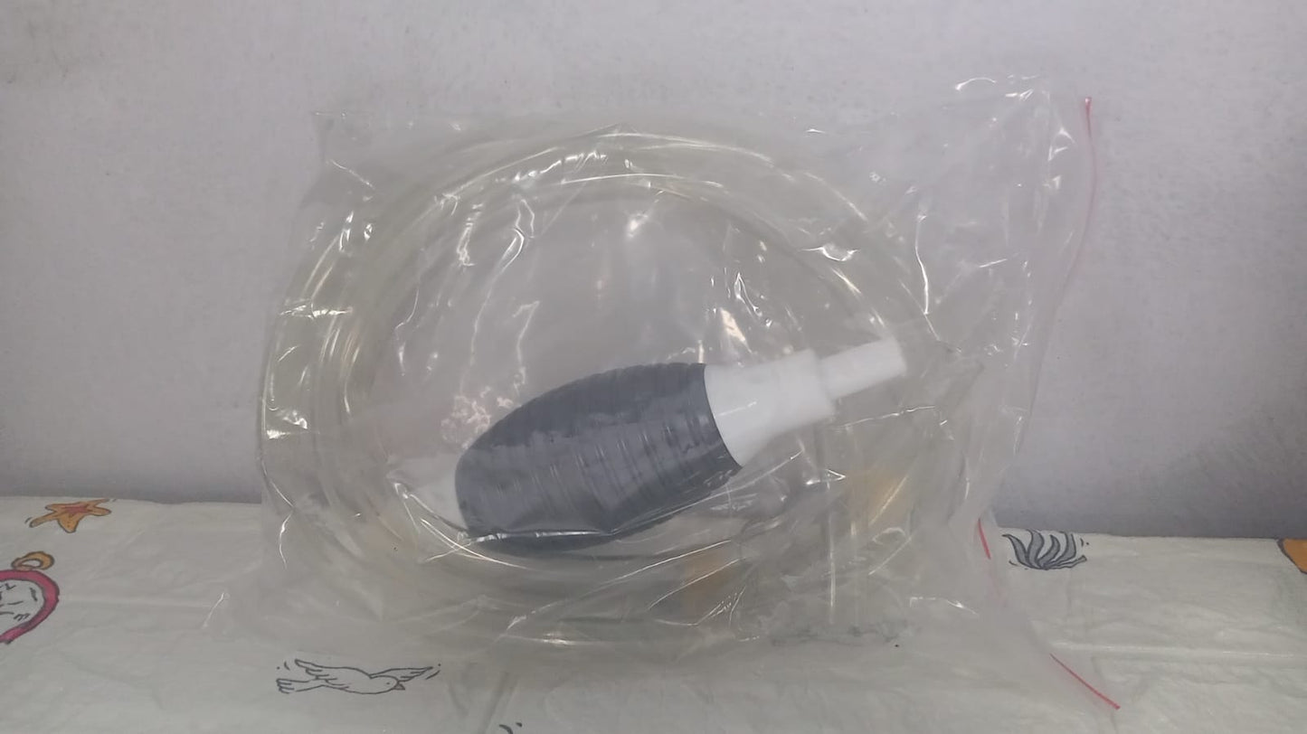 fuel transfer pump, hand siphon pump, petrol diesel oil pump, manual liquid transfer pump, portable fuel pump, emergency car fuel pump, siphon kit, rubber hand pump