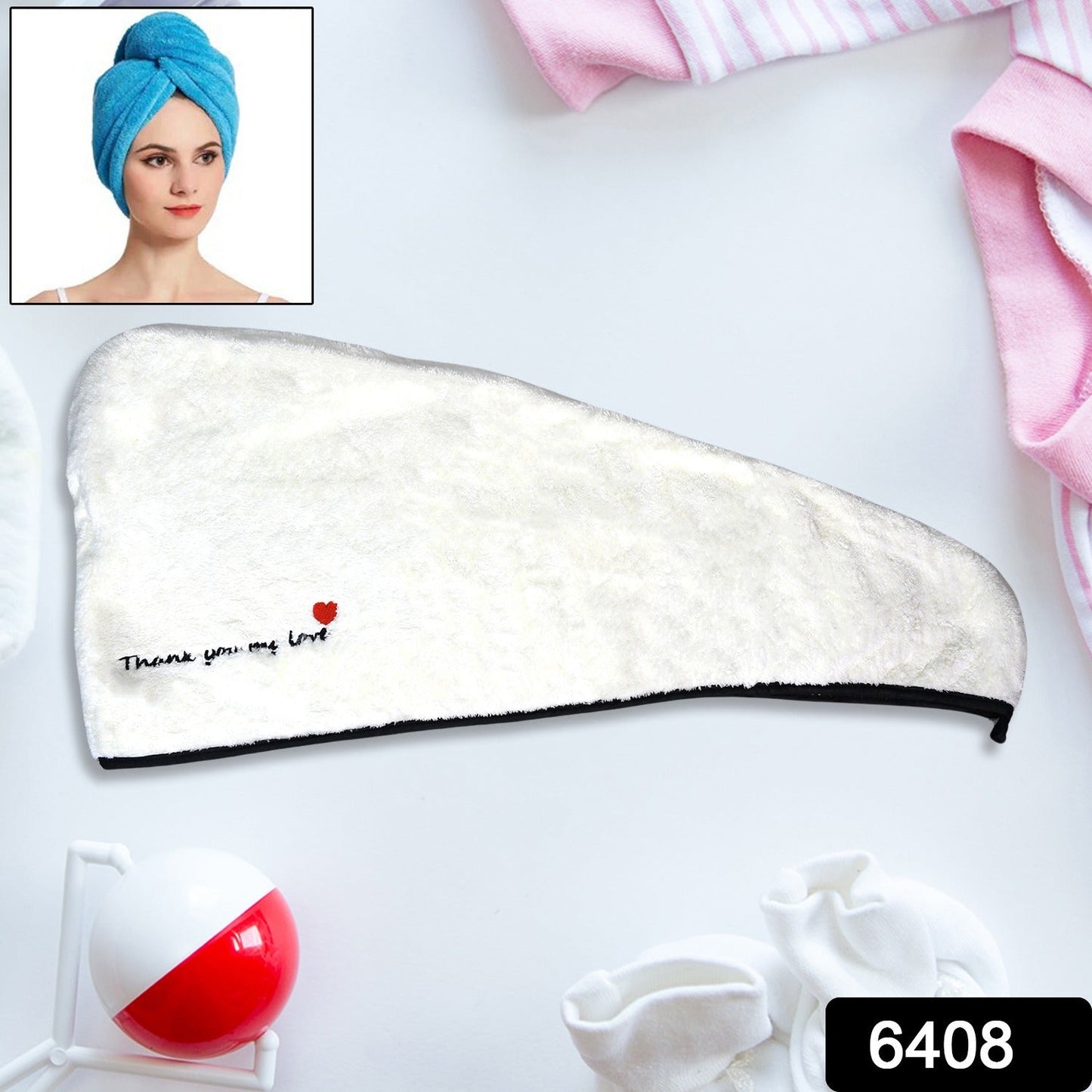 soft bath towel wrap for frizz-free drying, magic hair towel for curly and straight hair