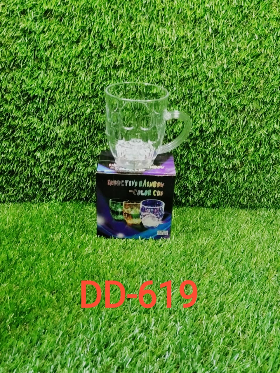 LED glass cup with multicolor lighting. LED glass cup, light up party mug, rainbow LED mug, flashing acrylic cup, color changing drinkware, LED drink glass, party beverage mug