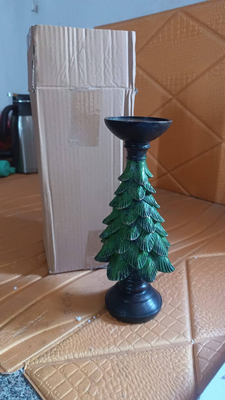 holiday candlestick holder, decorative candle holder for Christmas, Christmas table decor items, metal holiday candle stand, elegant Christmas lighting décor