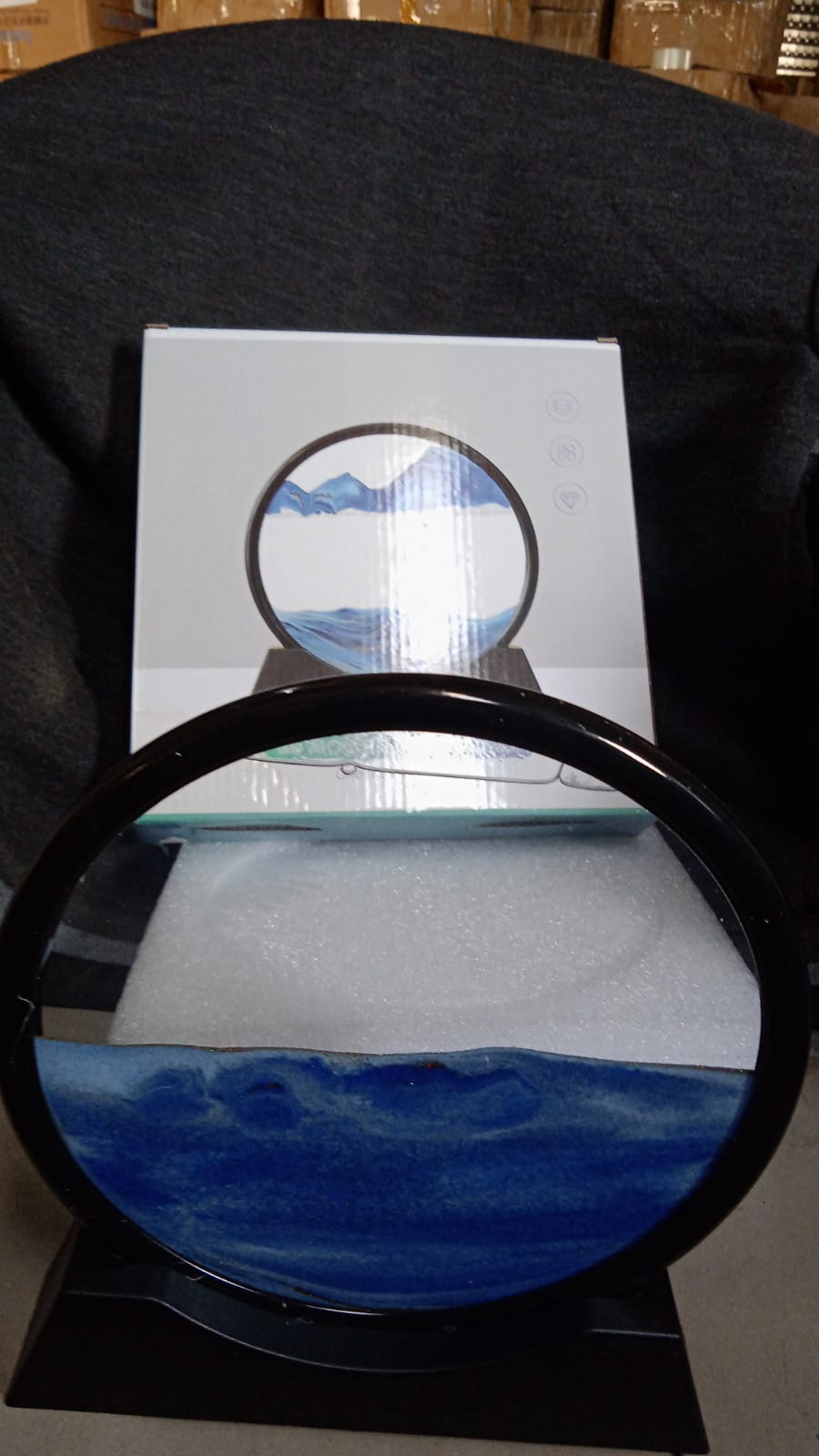 quicksand desktop decoration