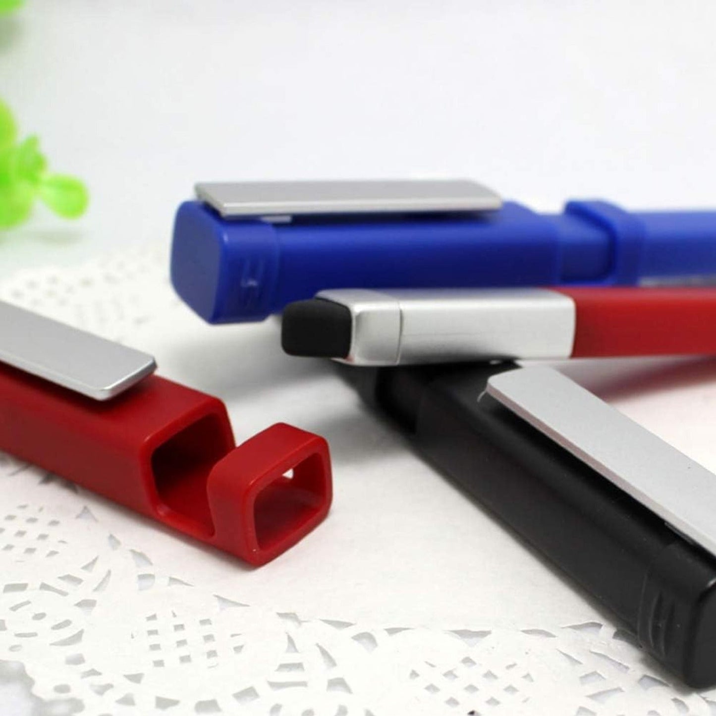 Multi-functional stylus pen with built-in screwdriver. tech tool pen, 4 in 1 pen tool, multi-function pen, screwdriver pen, mobile holder pen, stylus pen, pocket tool pen, travel pen with tools