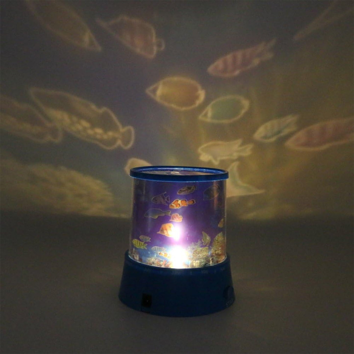 rotating LED projector night lamp with music, battery operated galaxy night light for babies, star projector night light for kids bedroom,