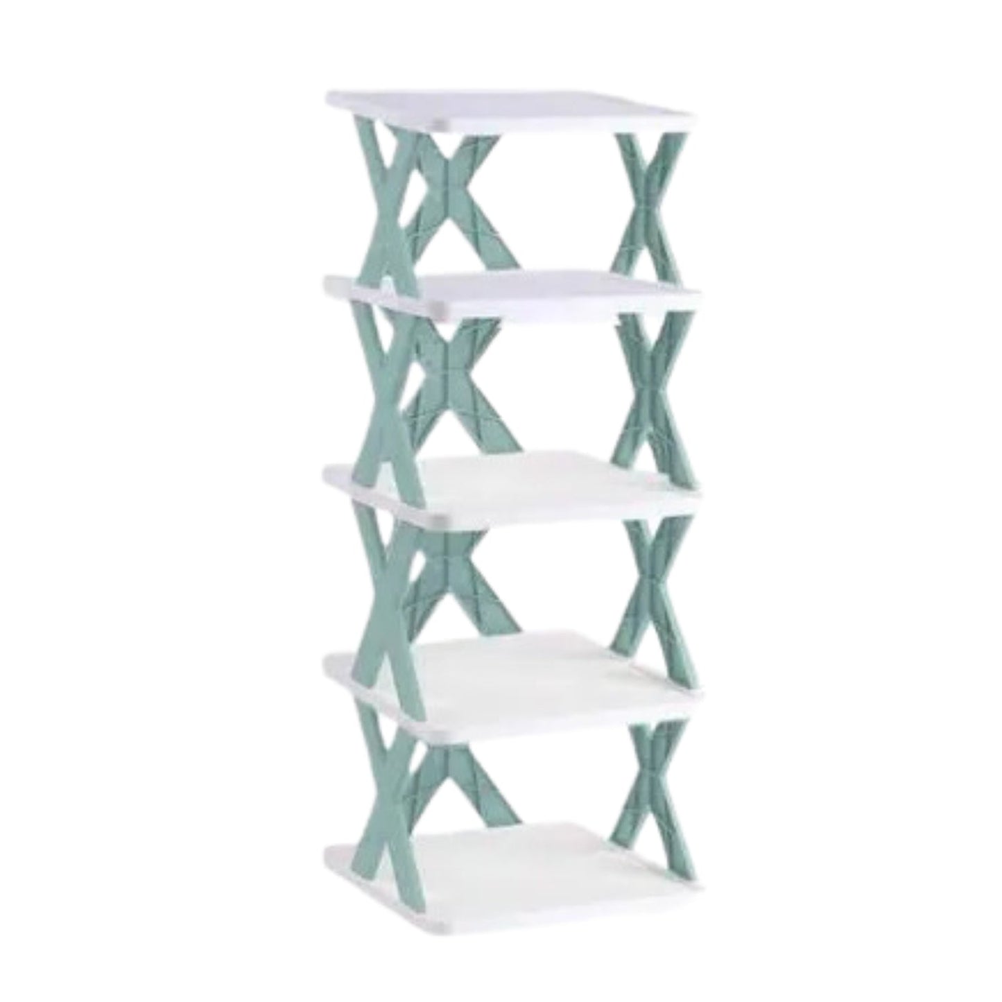 5 layer shoe rack, DIY shoe stand, plastic shoe organizer, small space shoe rack, corner shoe rack, entryway shoe shelf, modular shoe rack, closet shoe storage, narrow shoe rack, space-saving shoe organizer