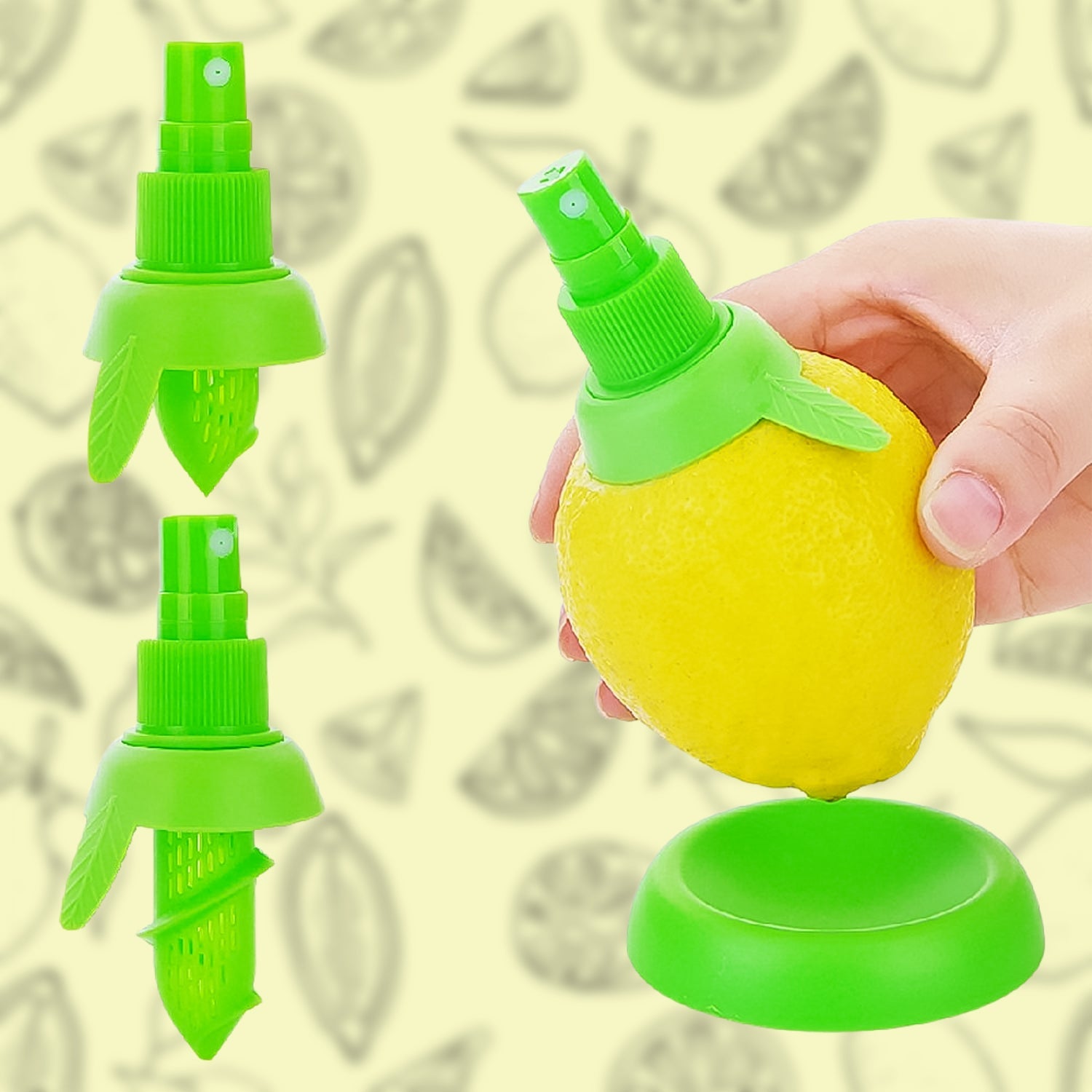 lemon sprayer, citrus sprayer, kitchen juice sprayer, lemon spray nozzle, fruit juice sprayer, cooking lemon sprayer, citrus juice extractor, lemon spray tool, kitchen spray bottle for lemon, lemon juice sprayer set

