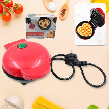 non-stick waffle iron, breakfast waffle maker, snack waffle maker, small waffle maker, 3‑in‑1 waffle maker