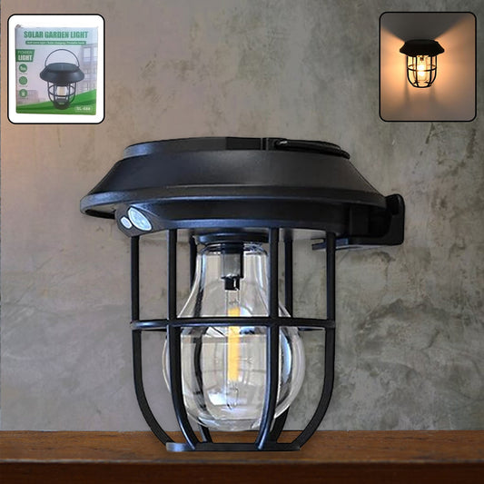 solar lantern wall light with motion sensor, outdoor solar wall light for home exterior, motion sensor solar lantern light for garden, waterproof solar light fixture for wall mounting, solar-powered LED wall lantern for night lighting, elegant solar wall lamp with motion detection,