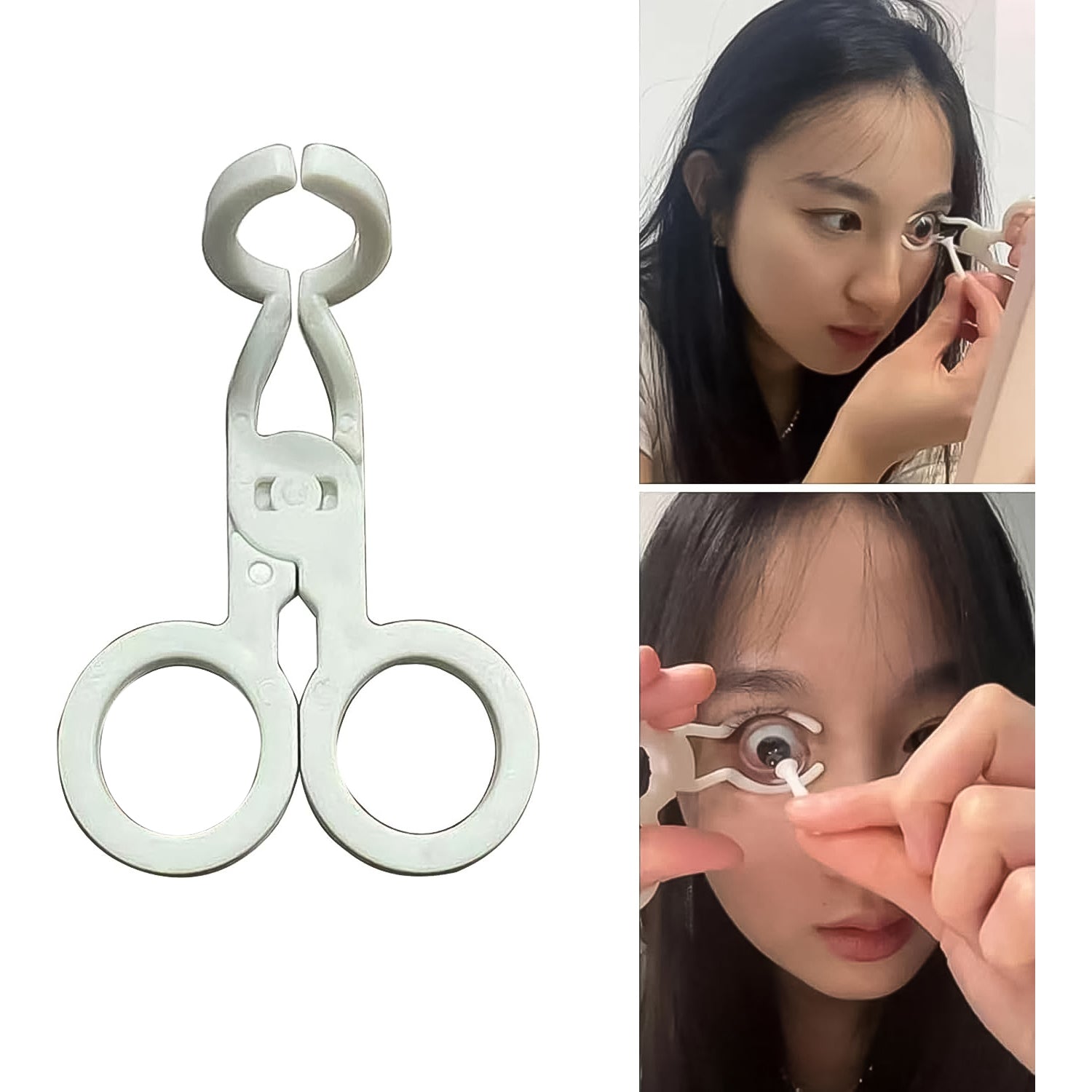 reusable contact lens tool with soft grip, travel-friendly lens removal stick, contact lens aid for daily hygienic use