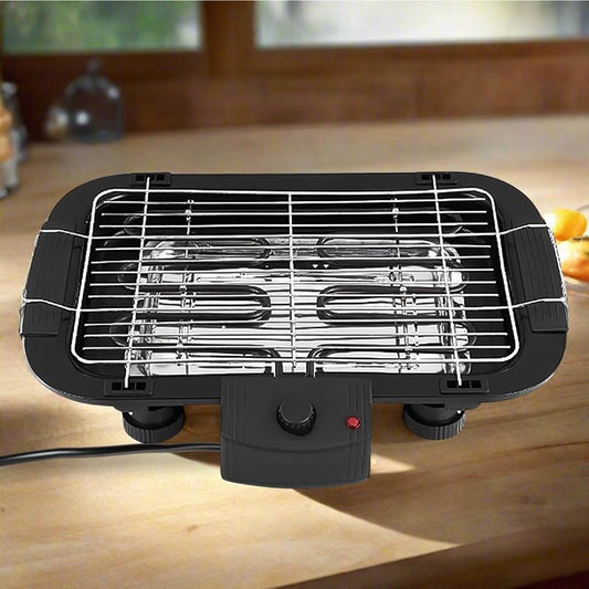electric barbecue grill 2000W portable smokeless BBQ, indoor outdoor BBQ grill station for Indian homes, smokeless electric grill for balcony and kitchen, 2000 watt electric tandoori grill for chicken and veggies,