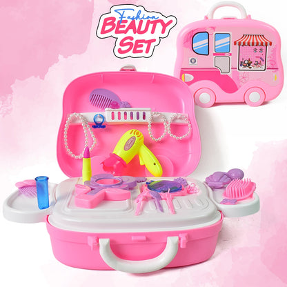kids makeup kit, makeup suitcase for girls, toy makeup set for kids, beauty salon kit for kids, girls cosmetic set, kids pretend play makeup, children’s makeup box, kids vanity set, makeup toys for girls India, kids beauty case

