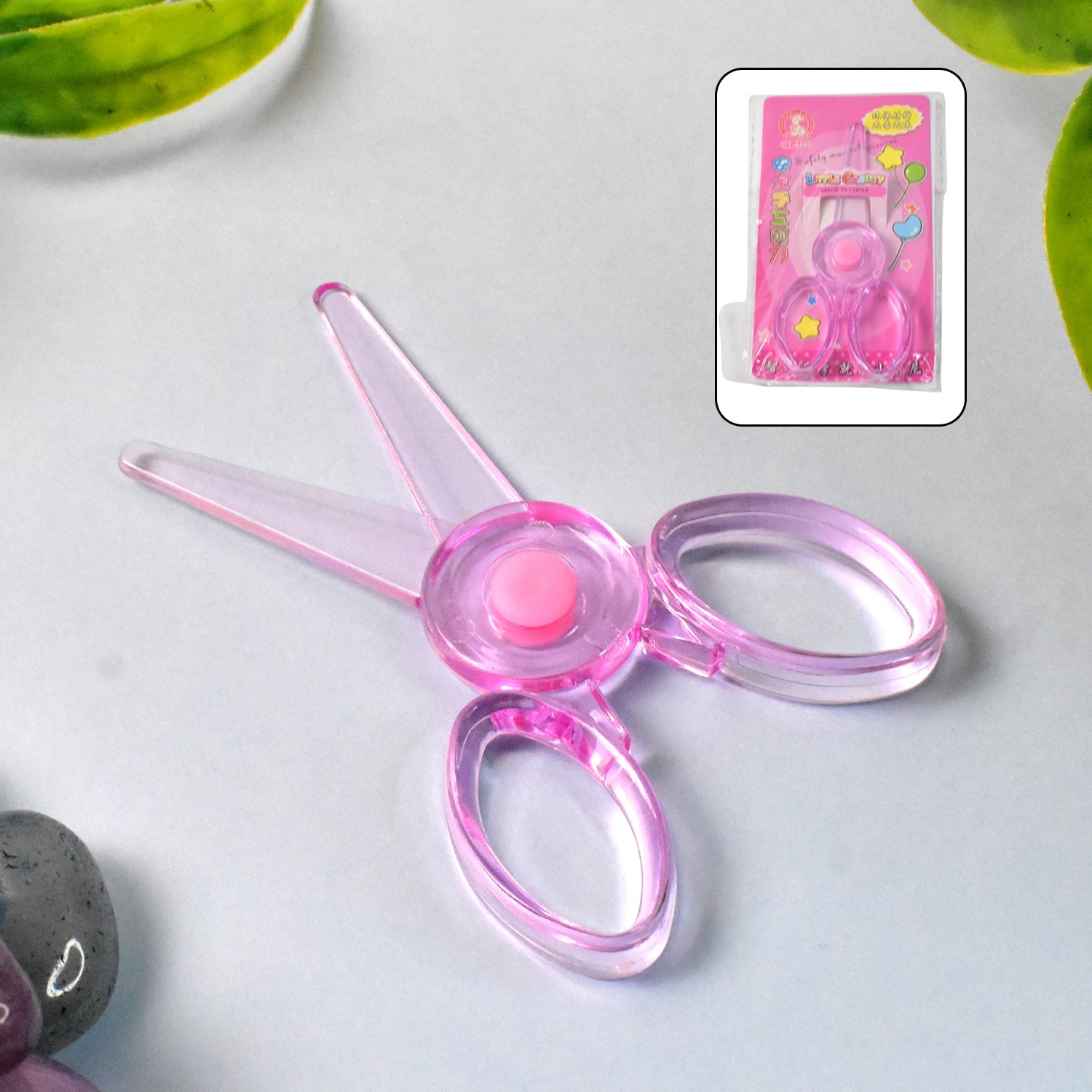 child-safe plastic scissors set of 8, mix-colour kids scissors with blunt tips, training scissors for toddlers and preschoolers, safe scissors for children’s arts and crafts, plastic safety scissors for school use,