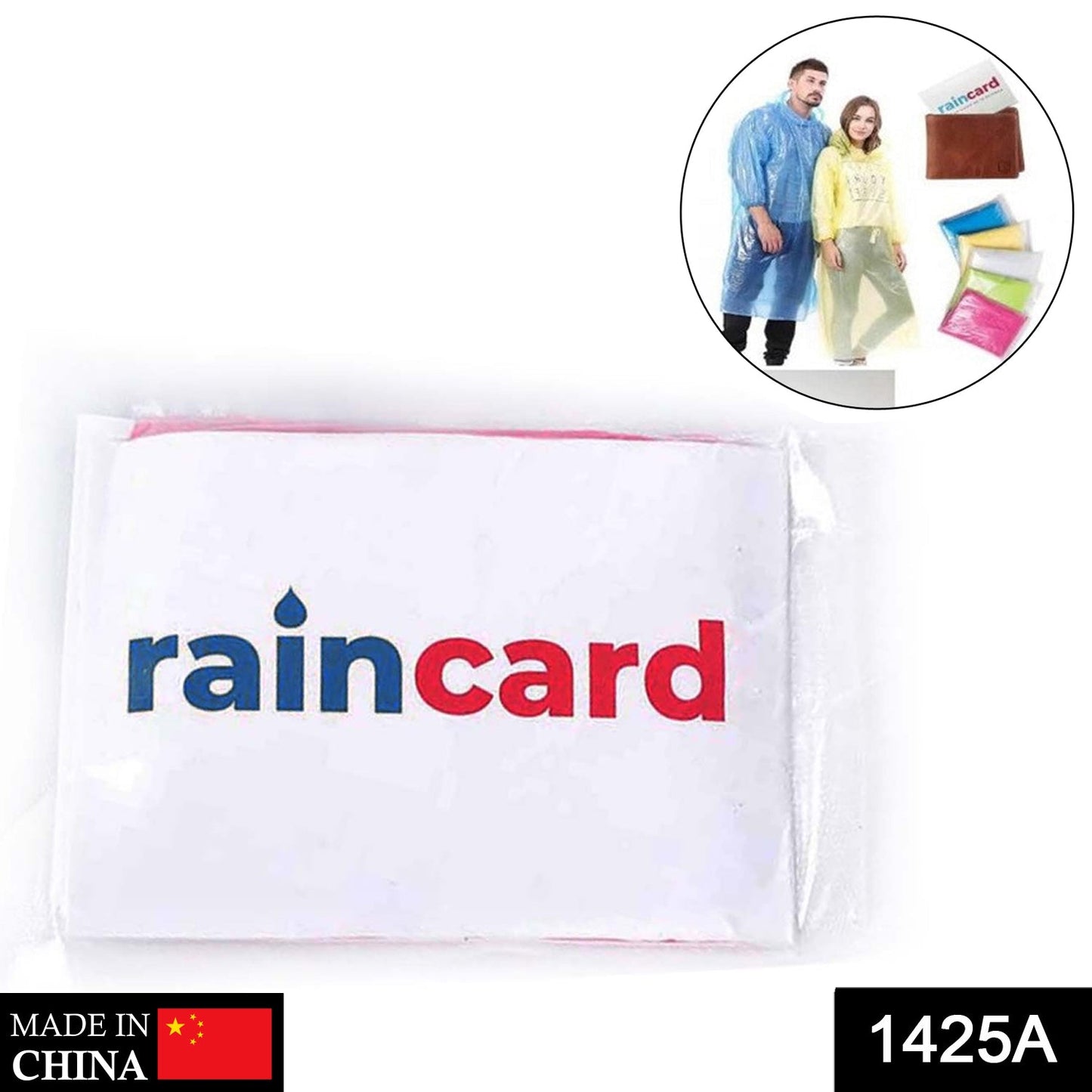 portable raincoat wallet card, travel emergency raincoat foldable, lightweight rain raincoat pouch