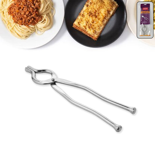 Apex full-round sansi stainless steel pakkad, heavy-duty stainless steel pakkad for kitchen use, strong grip full-round pakkad utensil holder, Apex kitchen tong for lifting hot vessels, stainless steel pakkad with heat-resistant grip,