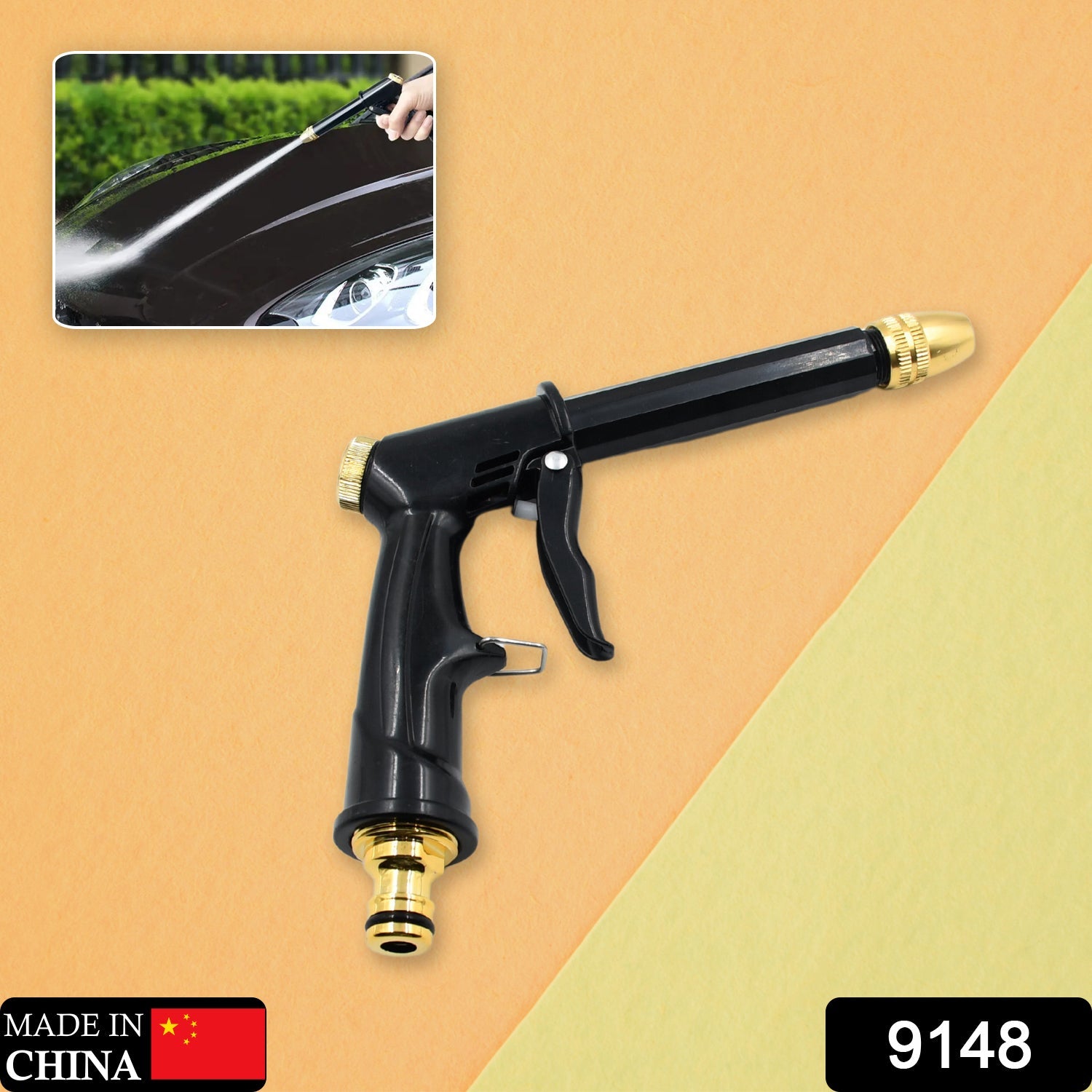 water spray gun, car wash spray gun, garden spray gun, brass spray gun, high pressure water gun, home cleaning spray gun, water sprayer for plants, nozzle spray gun

