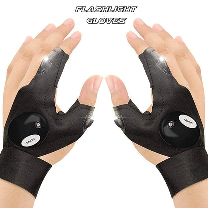 LED gloves, flashlight gloves, hands-free torch gloves, rechargeable LED gloves, work gloves with light, LED gloves for men, torch gloves India, outdoor work gloves, mechanic gloves with flashlight, night work LED gloves

