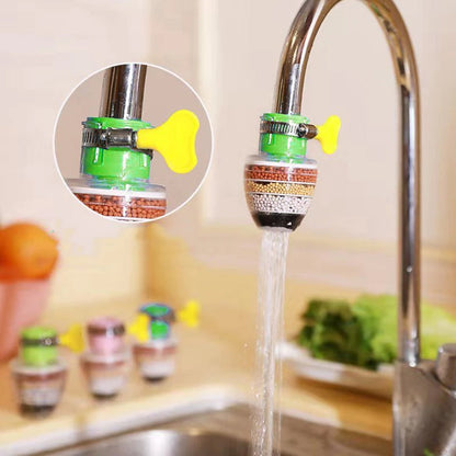 water tap filter, faucet purifier cartridge, six layer water purifier, universal tap filter, kitchen sink water filter, activated carbon faucet filter, tap water cleaner