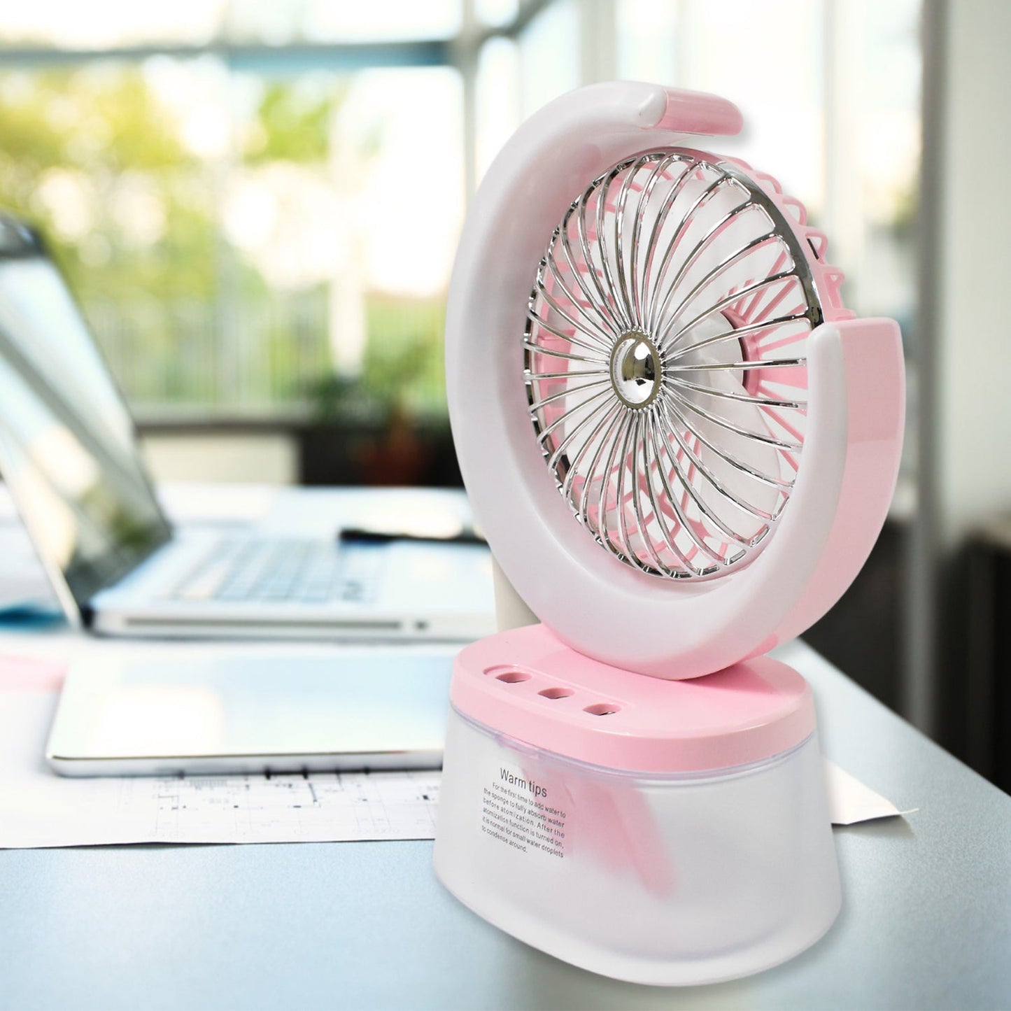 desktop fan, portable fan, USB fan, table fan for home, fan with LED light, camping fan, fan with humidifier, plug and play fan, USB table fan, mini fan for desk

