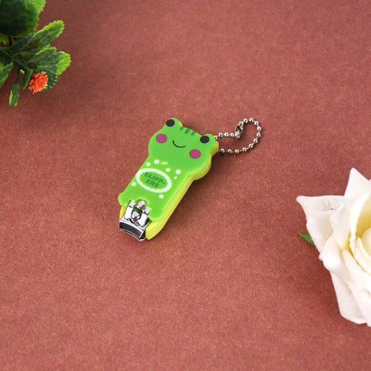 cute cartoon nail clipper with cat bear frog design, animal shaped nail cutter for kids and adults, fun and safe nail trimmer with cartoon handle,