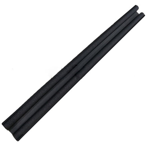 Twin draught draft guard for door, seals gaps to prevent drafts. door draft stopper, twin draught guard, under door seal, door noise blocker, door dust stopper, fabric door seal, window draft stopper, energy saving door guard, door seal guard 98cm