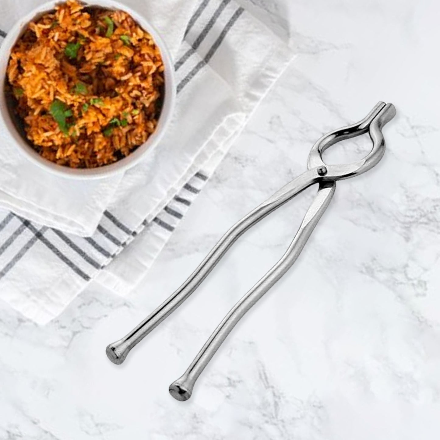 stainless steel pakkad, kitchen pakkad, utensil holder tong, heavy duty pakkad, Apex pakkad, kitchen tongs India, stainless steel sansi, pakkad for hot utensils, utensil lifter India, cooking tong for kitchen

