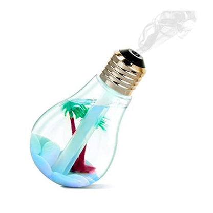 bulb humidifier, LED humidifier, air freshener humidifier, USB humidifier for car, cool mist humidifier, night light air purifier, multicolor humidifier