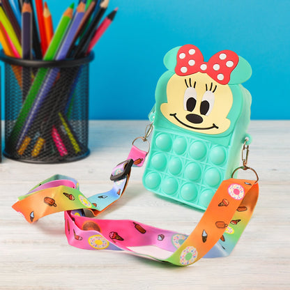 waterproof coin pouch for girls, children’s silicone accessories, food-grade kids bag, cute coin purse for gifting,