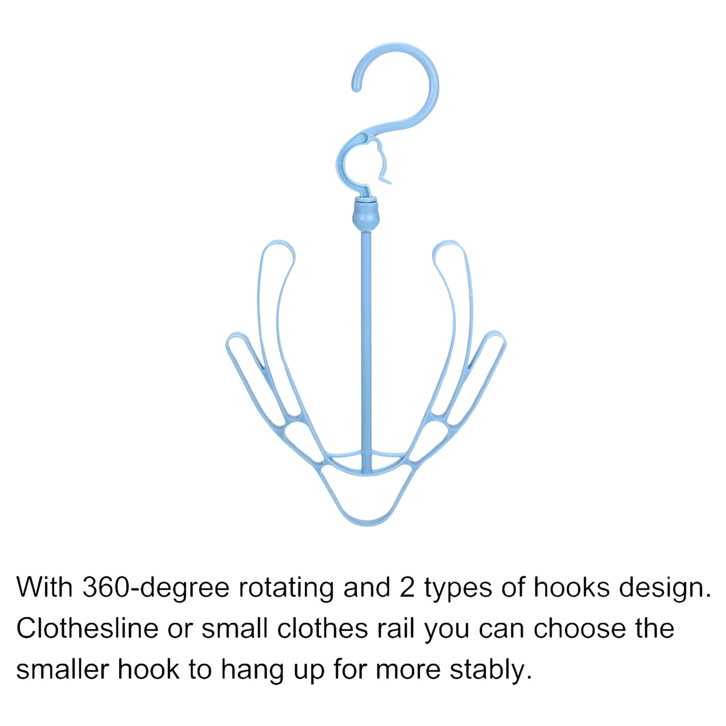 rotatable small shoes drying hanger rack with 360° rotation, compact shoe drying hanger for balcony and closet India, plastic rotatable shoe hanger rack for sneakers slippers, space‑saving rotatable shoe drying rack 1 pc, multipurpose rotating shoe hanger for drying storage

